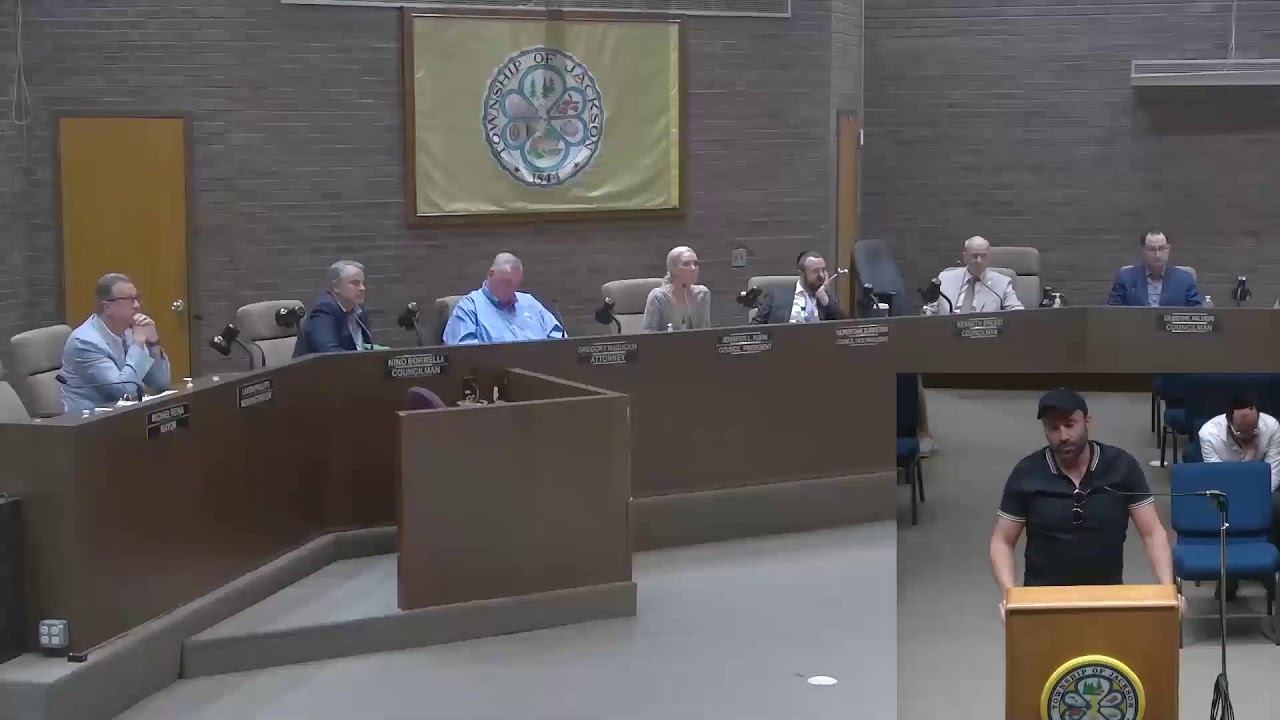 Jackson Township Council Meeting 06242025