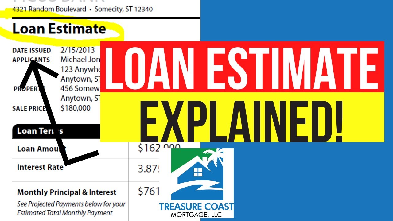 Loan Estimate Explained: Mortgage Fee Disclosure