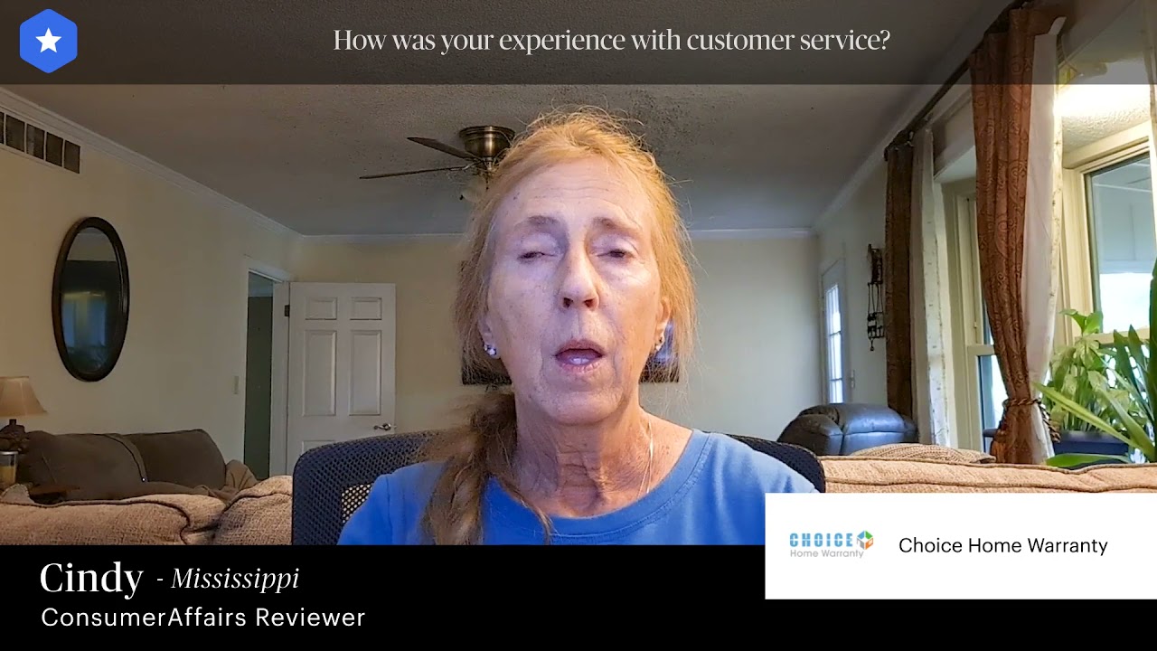 Choice Home Warranty Review - Cindy
