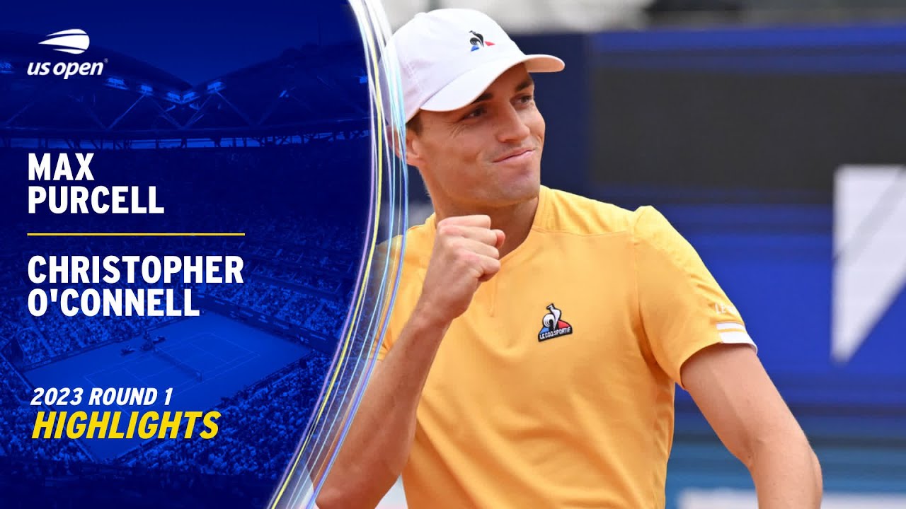 Max Purcell vs. Christopher O'Connell Highlights | 2023 US Open Round 1