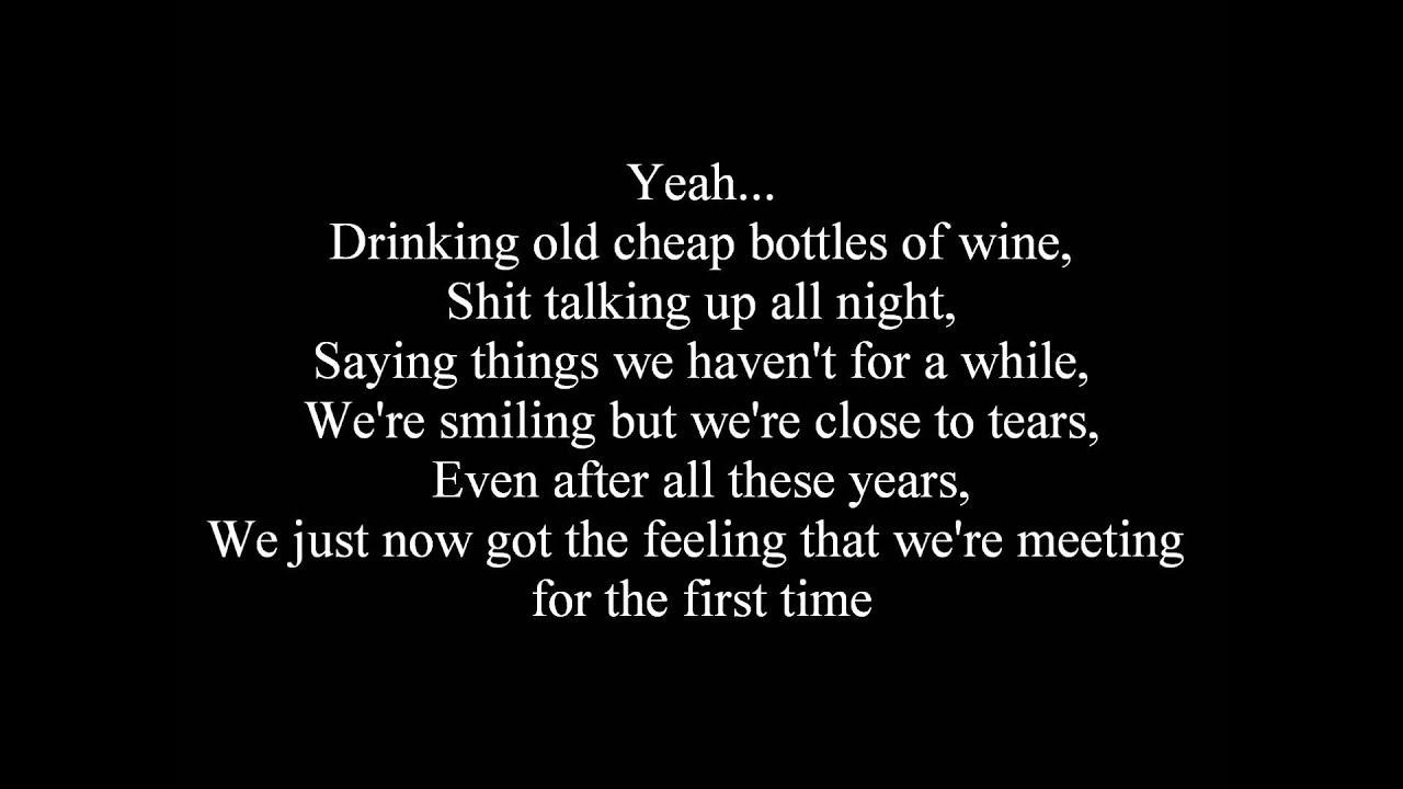 The Script - For The First Time (Lyrics)
