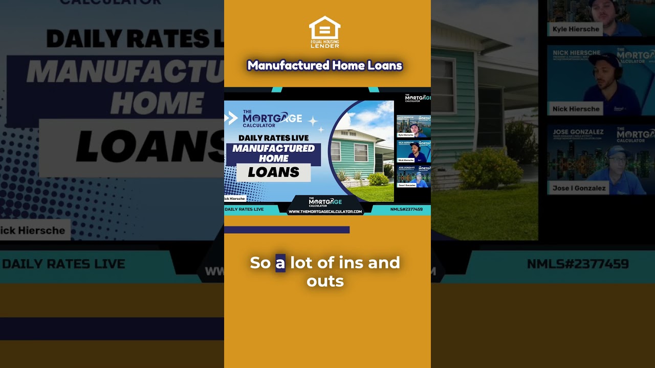 manufactured homes