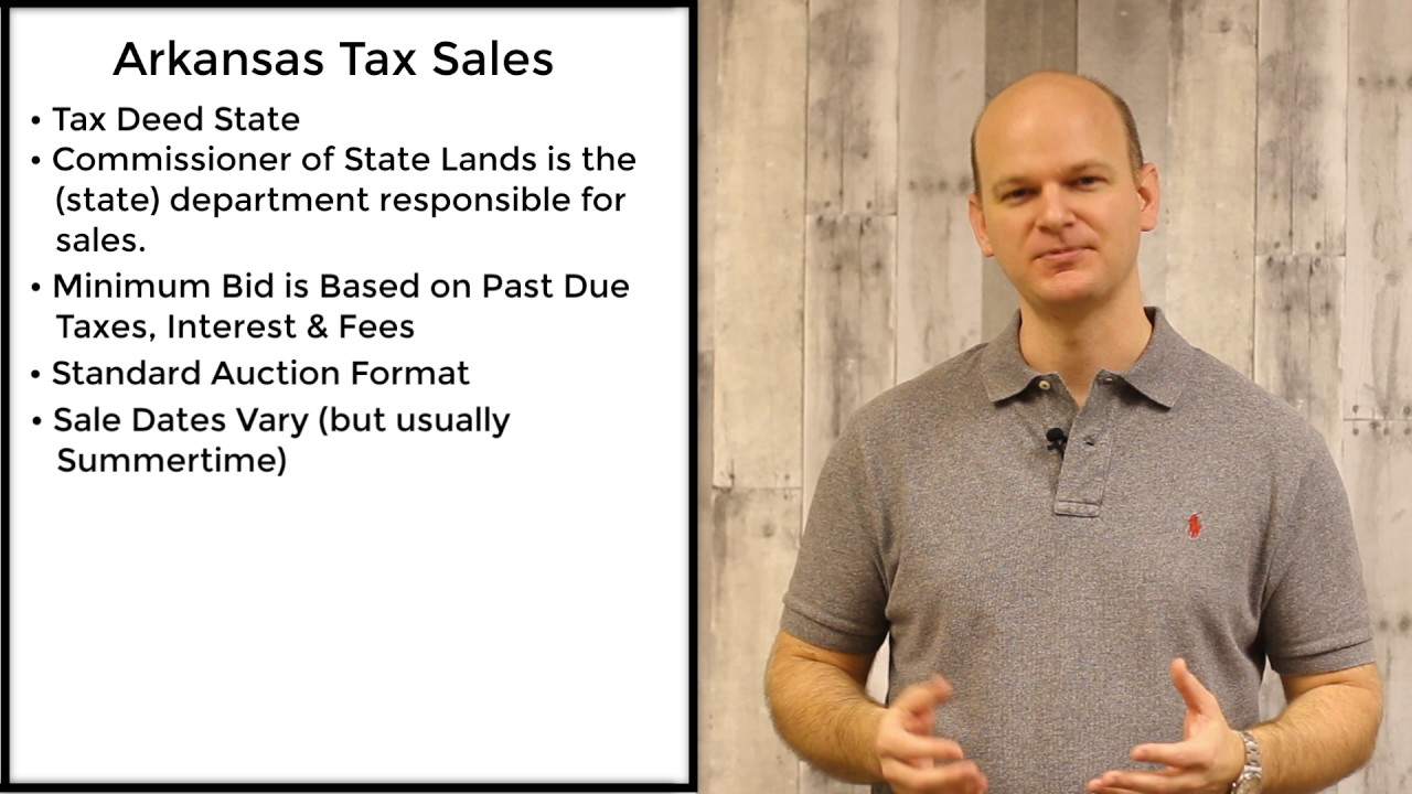 Arkansas Tax Sales - Tax Deed