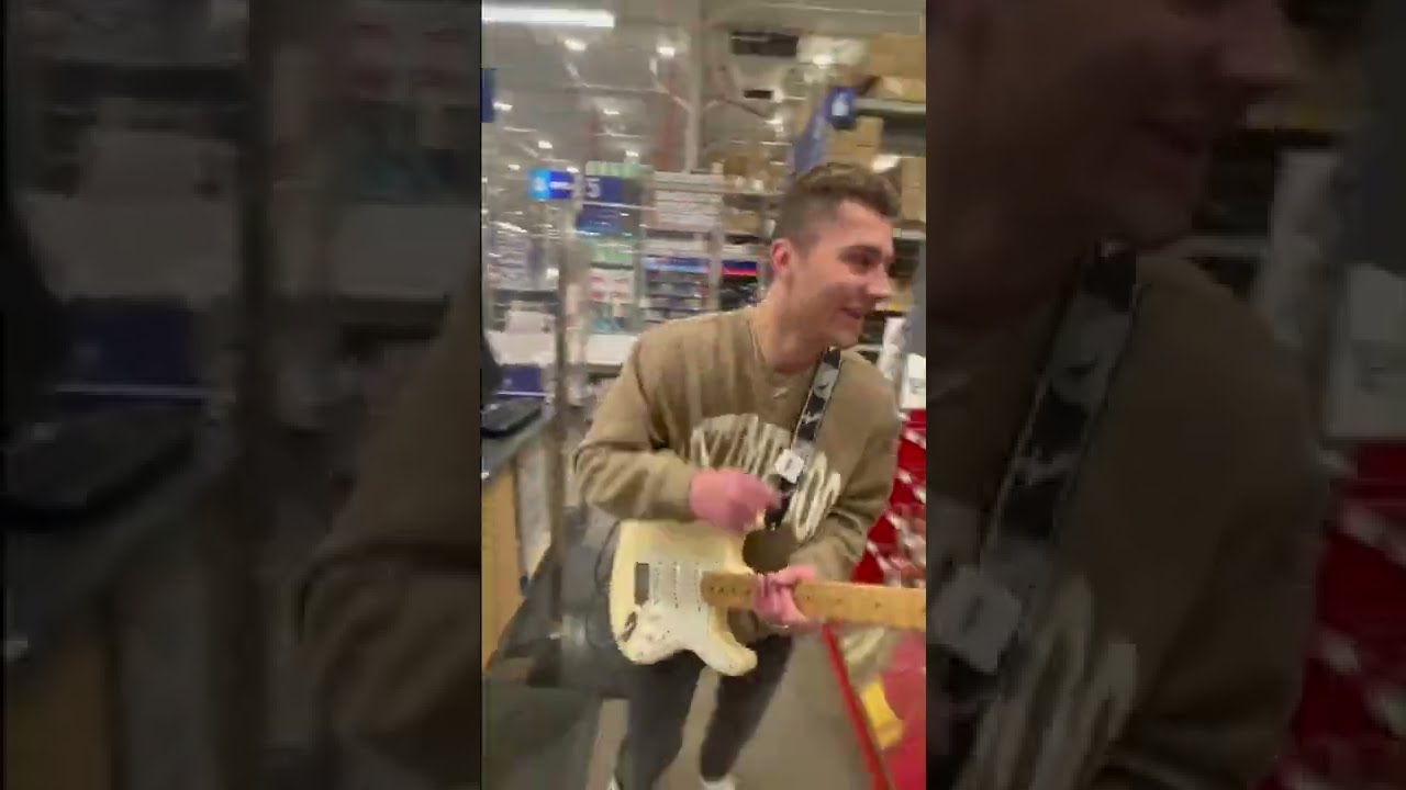 Playing the HOME DEPOT SONG on the LOWES INTERCOM
