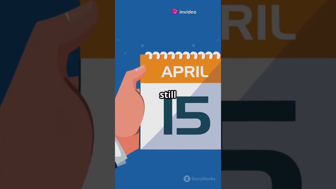 ⏳ 2025 Tax Deadline! How to File an Extension Before It's Too Late #TaxDeadline #IRS