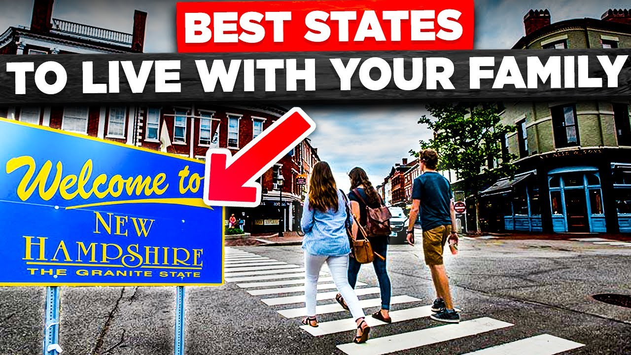 top 10 best states to raise a family