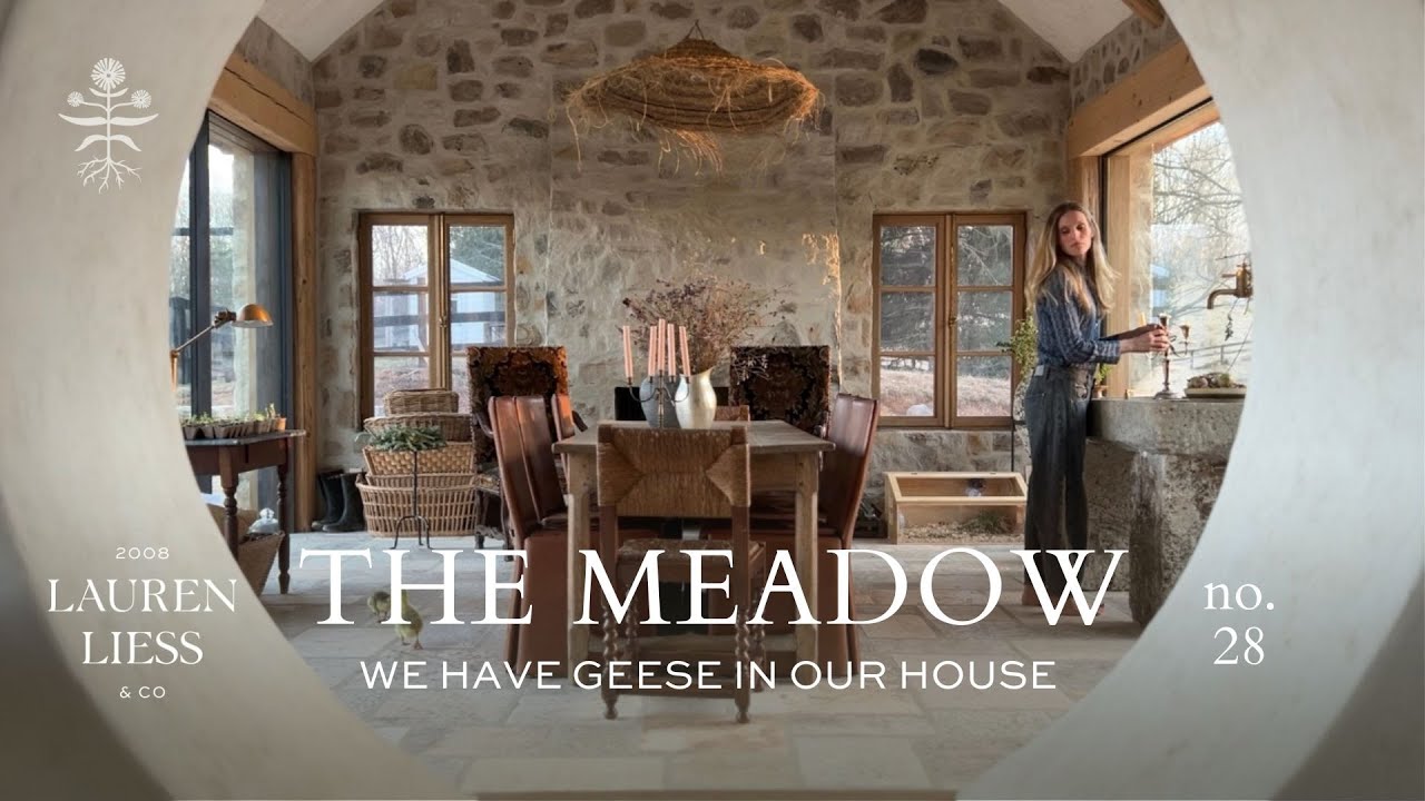 Our New Baby Goslings! | The Meadow Ep. 28 | Lauren Liess' Dream Home