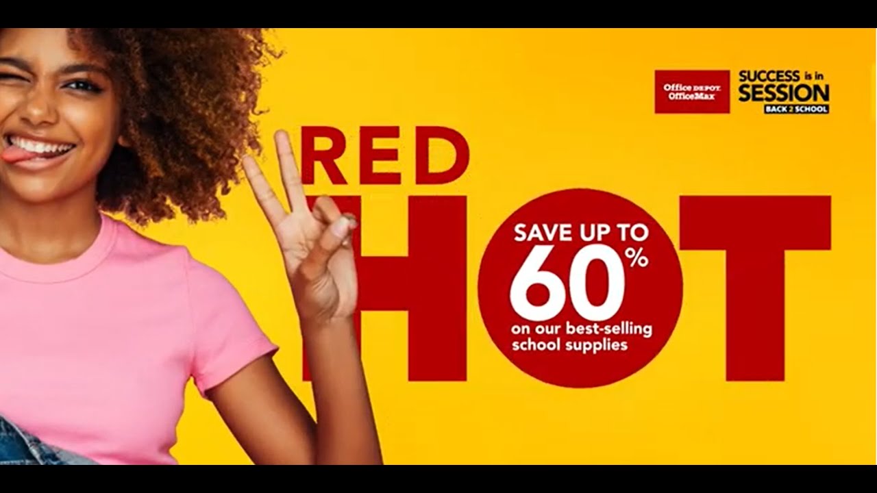 Save up to 60% on our best-selling school supplies from the brands you love!