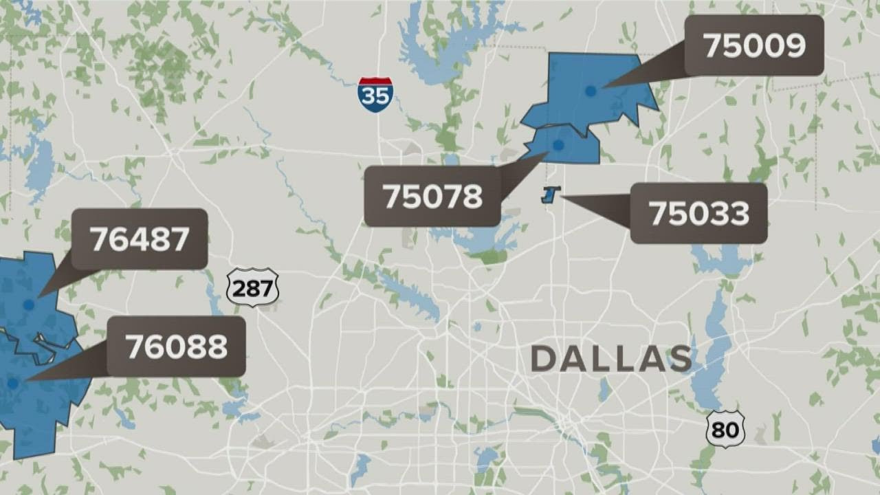 Home prices in these North Texas zip codes have increased the most since last year