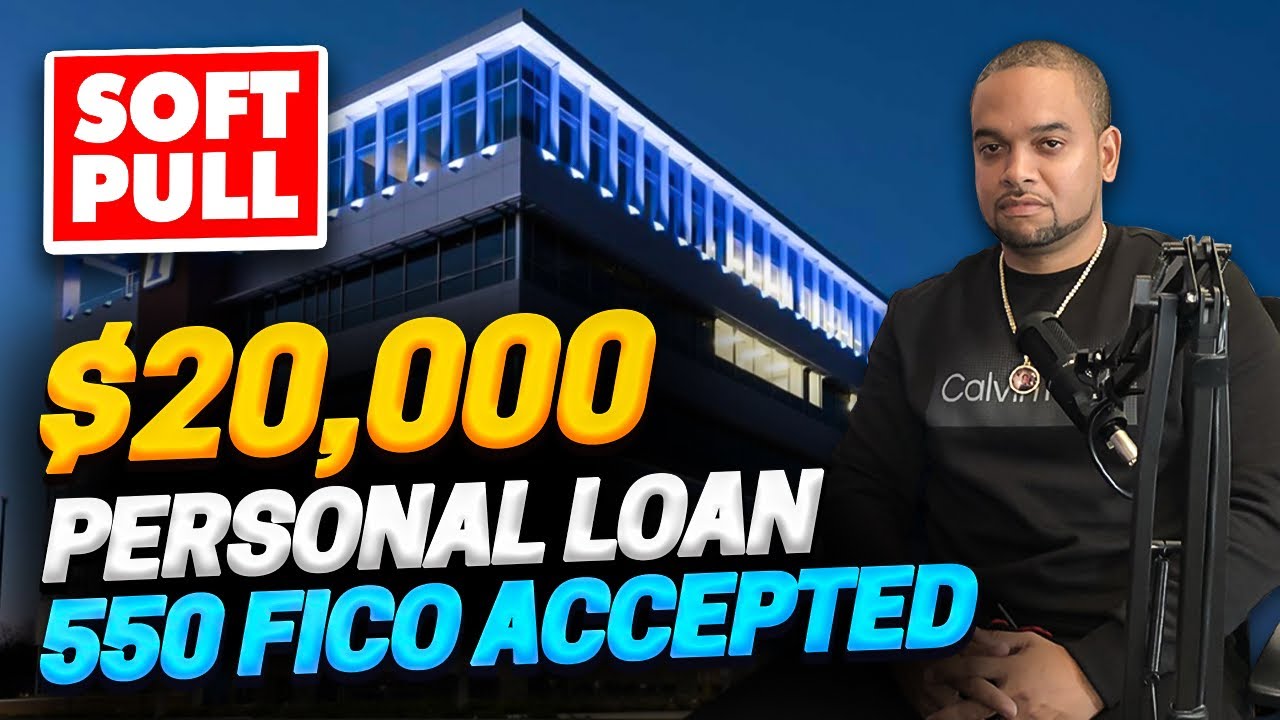 $20,000 PERSONAL LOANS | 550 CREDIT SCORE ACCEPTED