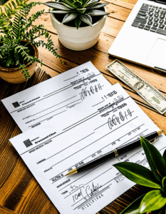 personal checks