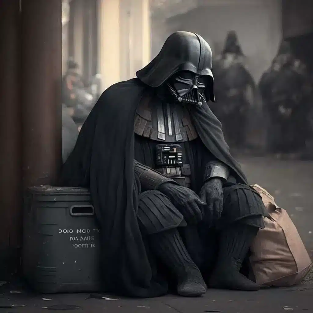 Darth Vader Homeless Darth Vader Homeless