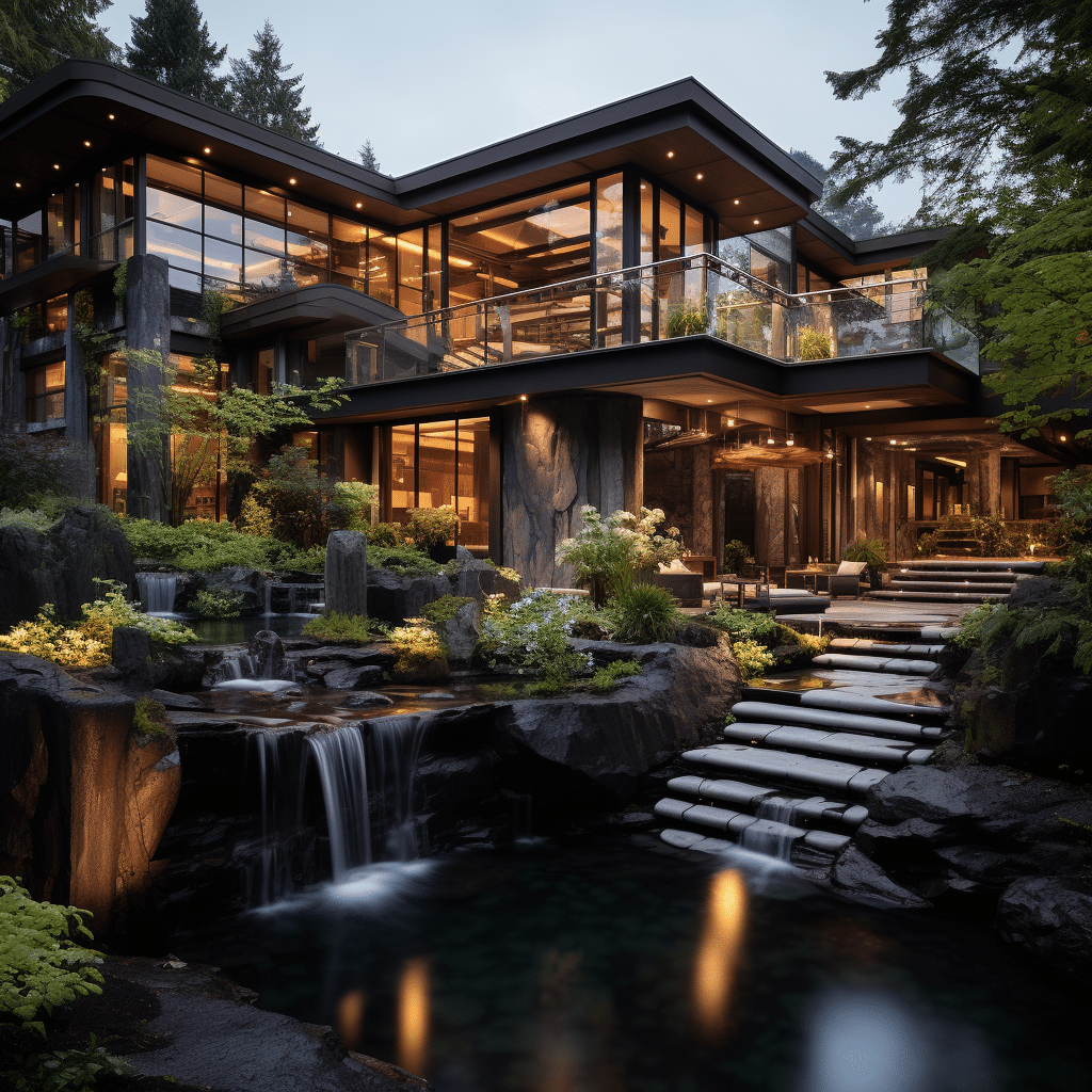 New 1 Beautiful Home Adjacent To Cascading Waterfall 16888423973306582 Bps Calculator
