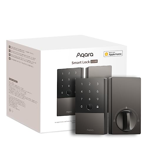 Aqara Smart Lock U Fingerprint Keyless Entry Door Lock With Apple Home Key Touchscreen Keypad Bluetooth Electronic Deadbolt Ipeatherproof Supports Apple Homekit Alexa Google Ifttt Gray Aqara Smart Lock U, Fingerprint Keyless Entry Door Lock With Apple Home Key, Touchscreen Keypad, Bluetooth Electronic Deadbolt, Ipeatherproof, Supports Apple Homekit, Alexa, Google, Ifttt, Gray