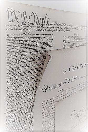 Documents Of Freedom Set Constitution, Declaration Of Independence, Bill Of Rights By Historical Documents