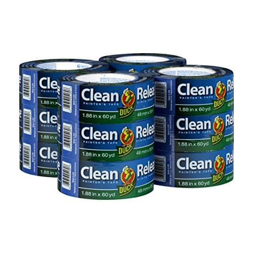 Duck Clean Release Blue Painters Tape Inch Inch X Yard Rolls Total Yards Duck Clean Release Blue Painter'S Tape Inch (Inch X Yard), Rolls, Total Yards,