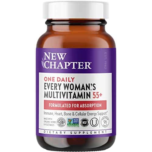 New Chapter Women'S Multivitamin Plus For Cellular Energy, Heart & Immune Support With + Nutrients + Astaxanthin   Every Woman'S One Daily +, Gentle On The Stomach, Count