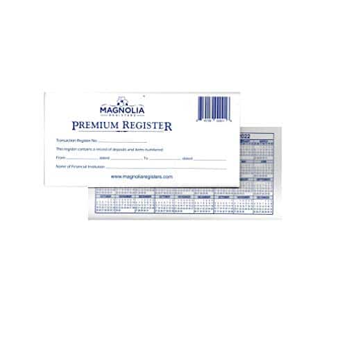 Premium Page Transaction Registers   Thicker Paper, More Pages   For Personal Checkbook