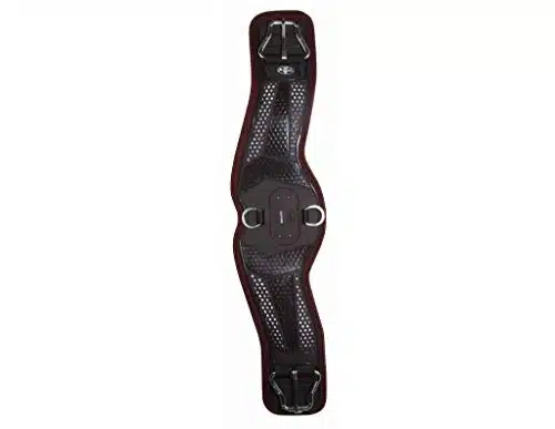 Professional'S Choice Contoured Cinch For Horses  Durable, Breathable & Adjustable Girth With Ventech Neoprene Lining  Available In Sizes & Colors  Chocolate