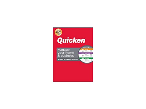 Quicken Home Business Personal Finance Track Personal And Business Transactions All In One Place– Year Subscription Windows Quicken Home & Business Personal Finance Track Personal And Business Transactions All In One Placeâ Year Subscription (Windows)