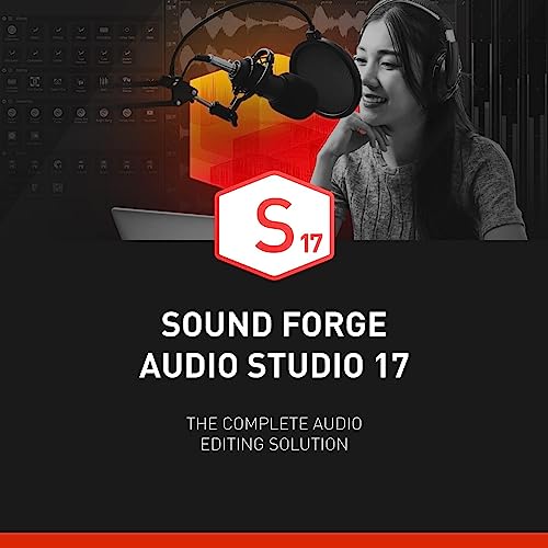 Sound Forge Audio Studio   The Multi Talent For Recording, Audio Editing, Restoration & Mastering  Audio Editing Software  Music Production  For Windows Pc  Pc License