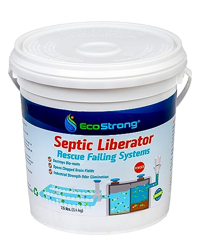 Septic Tank Shock Treatment  Bio Enzyme Septic Safe  Clears Leach & Drain Fields, Dissolves Organic Solids, Grease, Hair   Drain Deodorizer(Lbs)