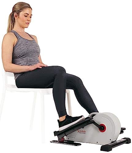 Sunny Health Fitness Fully Assembled Magnetic Under Desk Elliptical Peddler Portable Foot Leg Pedal Exerciserwhite Sf E Sunny Health & Fitness Fully Assembled Magnetic Under Desk Elliptical Peddler, Portable Foot & Leg Pedal Exerciser(White) Sf E