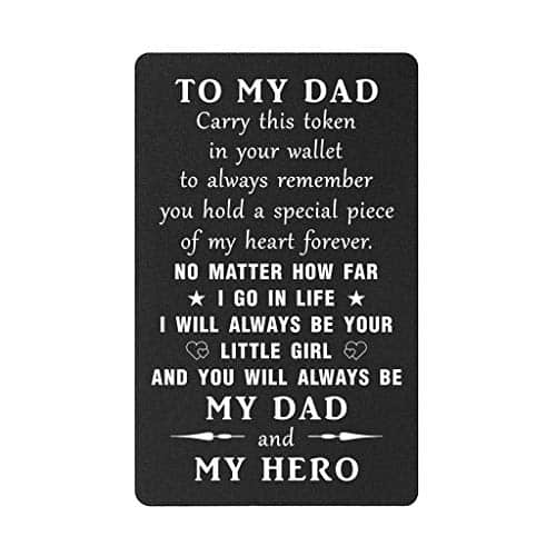 Tanwih Dad I Will Always Be Your Little Girl Dad Birthday Gifts Wallet Card Insert From Daughter My Hero Dad Stuff For Men Fathers Day Dad Christmas Stocking Stuffers Gifts Tanwih Dad I Will Always Be Your Little Girl, Dad Birthday Gifts Wallet Card Insert From Daughter, My Hero Dad Stuff For Men, Fathers Day, Dad Christmas Stocking Stuffers Gifts