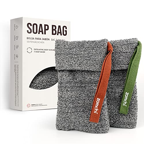 Zomchi Pieces Soap Bags, Soap Savers For Bar Soap For Deep Exfoliating,Soap Sock For Use In Shower