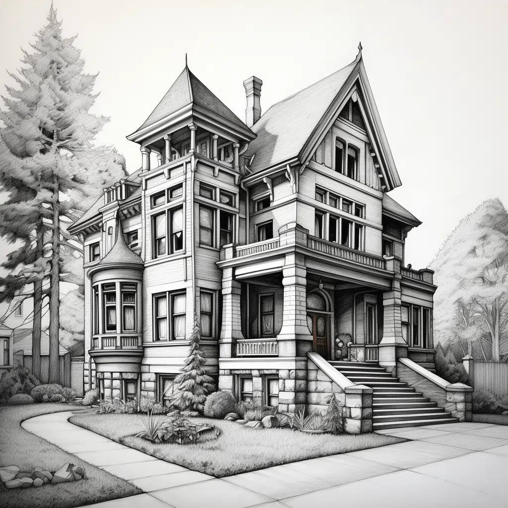 House Drawing Easy Techniques for Beginners
