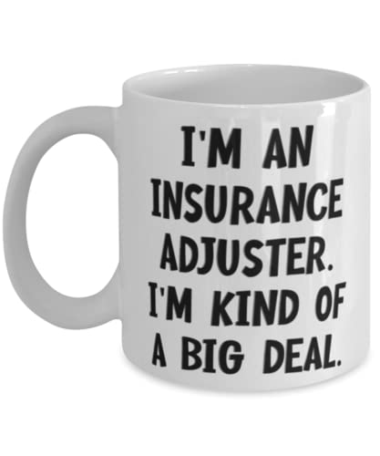 Best Insurance Adjuster Gifts, I'M An Insurance Adjuster. I'M Kind Of A Big, Insurance Adjuster Oz Oz Mug From Friends, Insurance Adjuster Gift Ideas, Insurance Adjuster Coffee Mug, Insurance