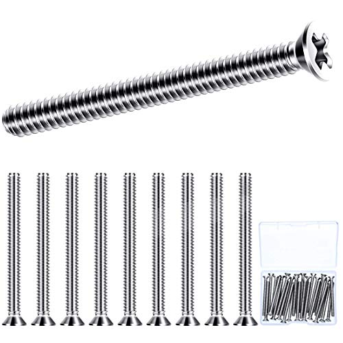 Extra Long Outlet Screws Long Electrical Outlet Screws Machine Screws Device Mounting Screws Electrical Outlet Extender For Fix Wonky And Sunken Outlets (Pieces,X Inches)