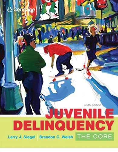 Juvenile Delinquency The Core