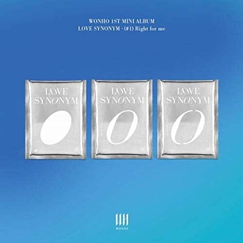Monsta X Wonho 'Love Synonym #. Right For Me' St Min Album Version.cd+P Photo Book+P Lyrics Book+P Sticker+P Photo Card+Tracking Sealed