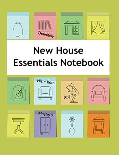 New House Essentials Notebook Checklists For Moving Into A New House