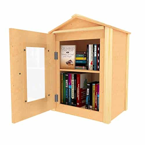 Sharing Library Box, Story, Free Wordwide Delivery   Lending Neighborhood Sidewalk Loan Street Tiny Community Blessing Box Little Free Pantry