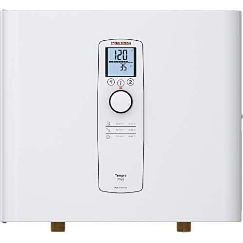 Stiebel Eltron Tankless Water Heater Â Tempra Plus Â Electric, On Demand Hot Water, Eco, White,