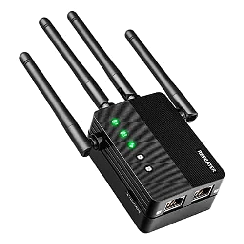 Wifi Extender, Wifi Booster, Cover Up To Sq.ft & Devices, Bps Wall Through Strong Wifi Booster, Dual Band G And G, With Ethernet Port & Ap Mode, Antennas Â° Full Coverage