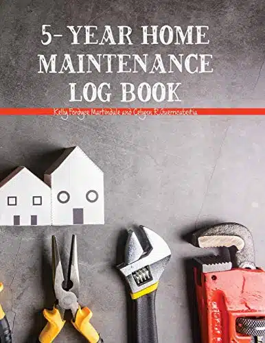 Year Home Maintenance Log Book Homeowner House Repair And Maintenance Record Book, Easily Protect Your Investment By Following A Simple Year Round ...   Year Calendar, Planner, Checklist