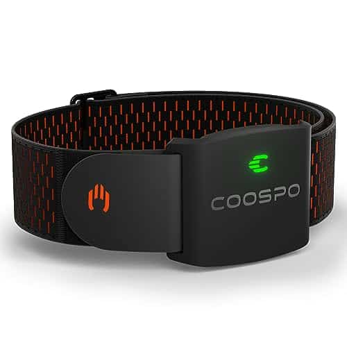 Coospo H Bluetooth Ant+ Heart Rate Monitor Armband With Hr Zonescalories Burned, Optical Hrm Sensor For Fitness Trainingcyclingrunning,Compatible With Peloton,Zwift,Ddp Yoga,Wahoo