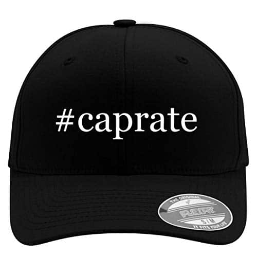 #Caprate   Flexfit Adult Men'S Baseball Cap Hat, Black, Largex Large