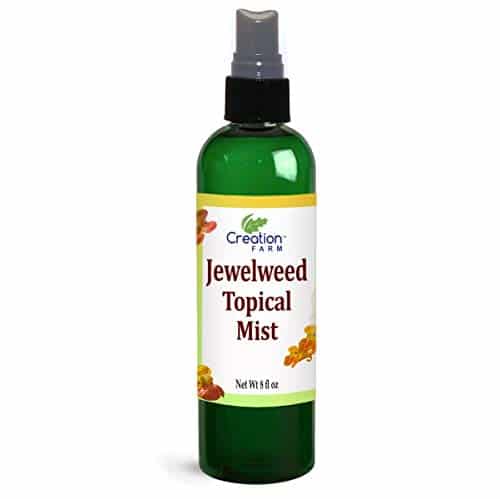 Creation Farm Jewelweed Spray   Itchy Skin Relief Remedy For Poison Ivy Oak Large Oz Size Use For Skin Allergy,Rash   All Natural Botanical Base Of Plant Extracts