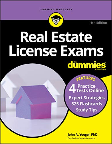Real Estate License Exams For Dummies With Online Practice Tests