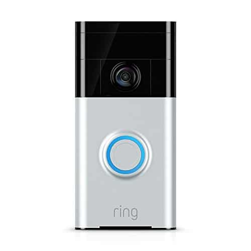 Ring Video Doorbell (St Gen)  P Hd Video, Motion Activated Alerts, Easy Installation  Satin Nickel