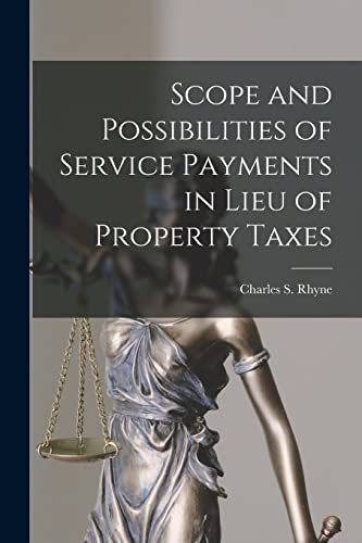 Scope And Possibilities Of Service Payments In Lieu Of Property Taxes