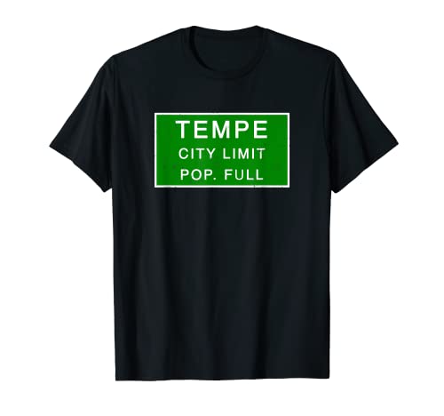 Tempe Arizona Population Full Fastest Growing Cities Us T Shirt