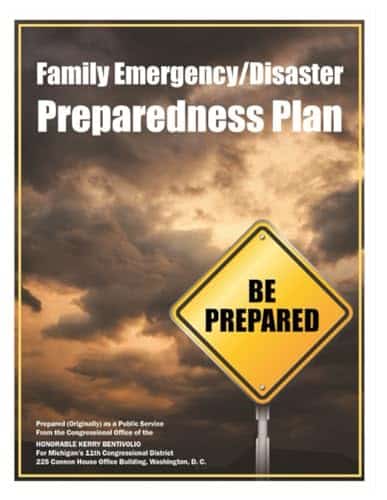 Family EmergencyDisaster Preparedness Plan myreadiness.org