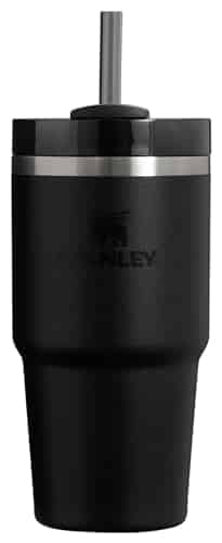 Stanley Quencher Hflowstate Stainless Steel Vacuum Insulated Tumbler With Lid And Straw For Water, Iced Tea Or Coffee, Smoothie And More, Black , Oz