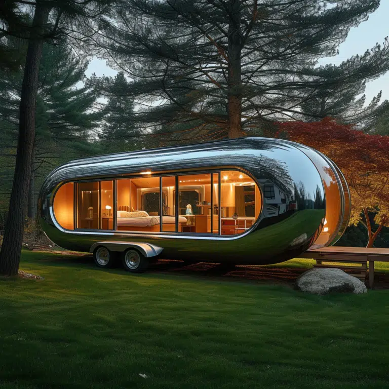mobile home trailer