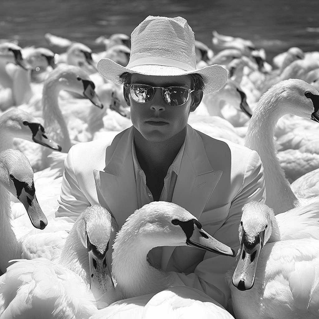 Truman Capote Swans